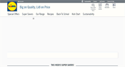 Desktop Screenshot of lidl-ni.co.uk